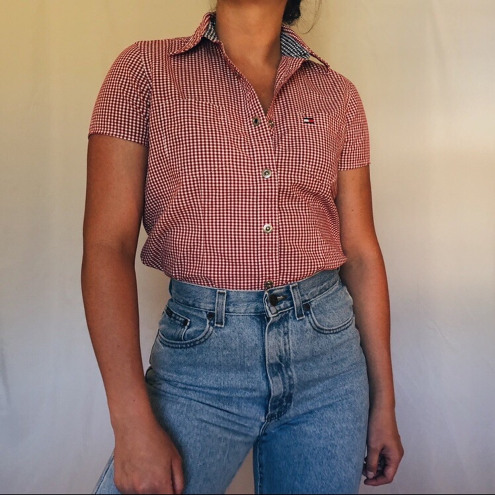 90s Tommy Hilfiger button up